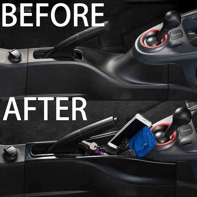 Passend für Smart 453 Fortwo Forfour Mittelkonsole Blende Rahmen Schwarz
