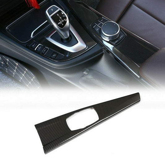 Passend für BMW 3 F30 F33 F34 F36 Carbon Mittelkonsole Multimedia Blende