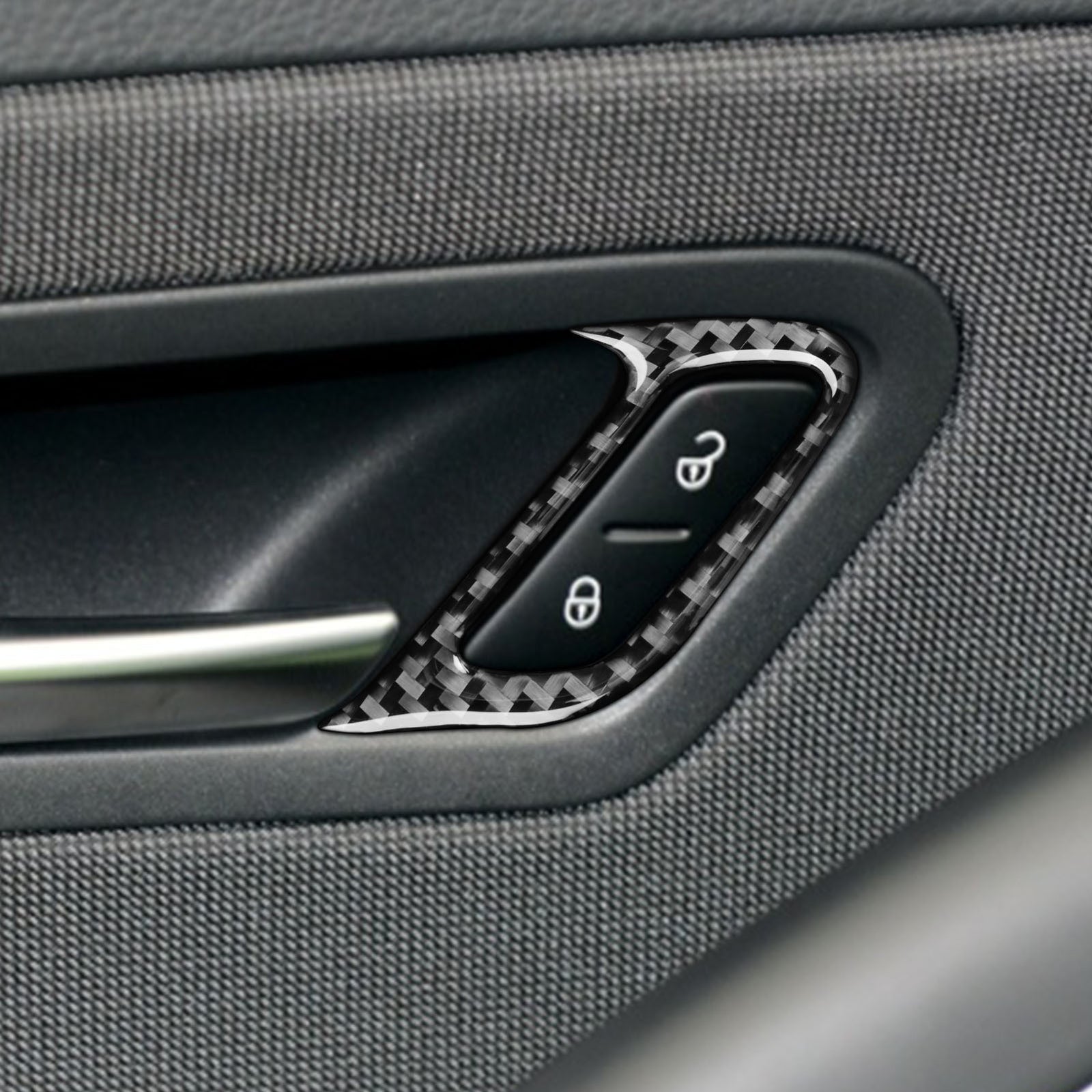 Passend für VW Scirocco Türgriff Blenden Abdeckung Rahmen Carbon