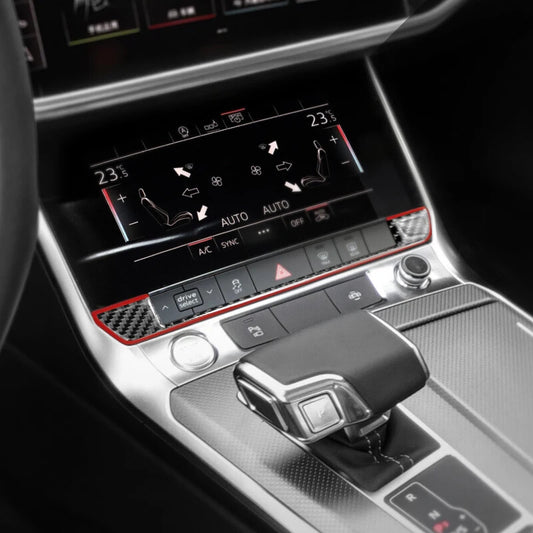 Passend für Audi A6 C8 A7 2013-2017 Mittelkonsole Blende Rahmen