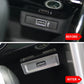 Passend für VW T-Roc USB Port Blenden Abdeckung Silber