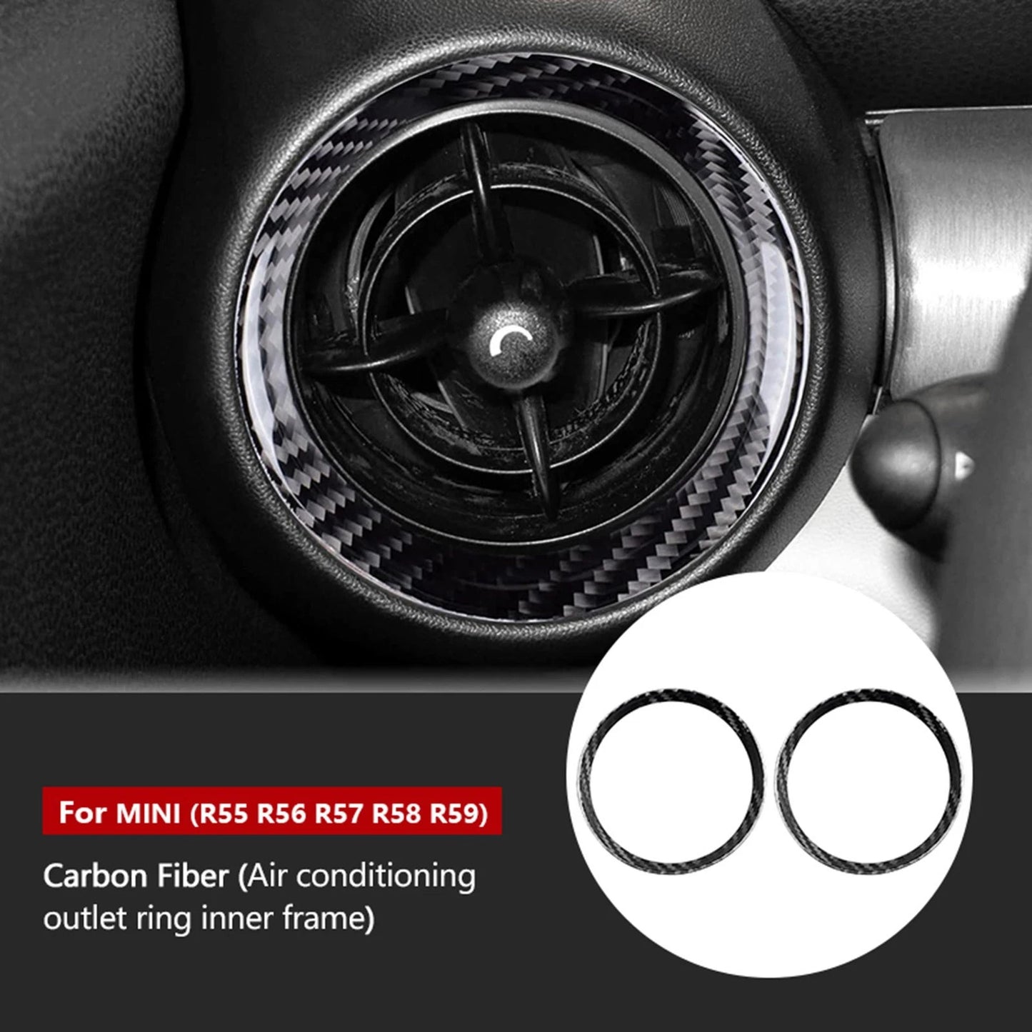Passend für Bmw Mini R55 R56 R57 2007-2013 Lueftung Blende