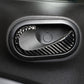 Passend für Benz Smart Fortwo Türgriffe Blenden Abdeckung Carbon
