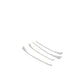 Passend für Audi A4 B9 Kühlergrill Blenden Rahme Zierblenden für Front Grill