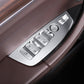 Passend für BMW X3 G01 X4 G02 Fensterheber Zierblenden in Silber Tuning Blenden