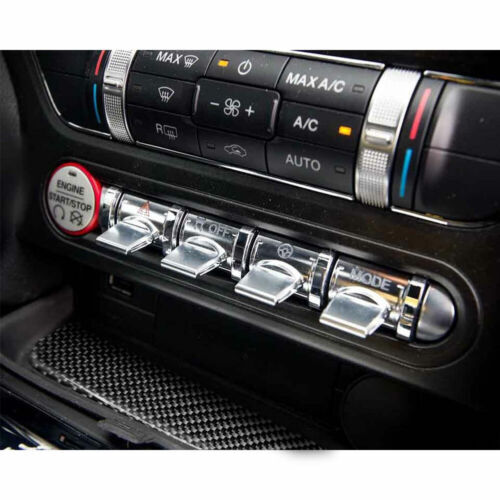 Passend für Ford Mustang 15-19 Ablagefach Blenden Abdeckung Carbon