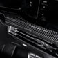 Passend für VW Golf 8 Armaturenbrett Blenden Carbon Mittelkonsole