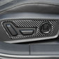 Passend für Audi A6 C8 A7 ab 2019 Sitzverstellung Blenden Rahmen Zierblende