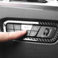 Passend für BMW 3 G20 Lichtschalter Abdeckung Blenden Rahmen Tuning Silber