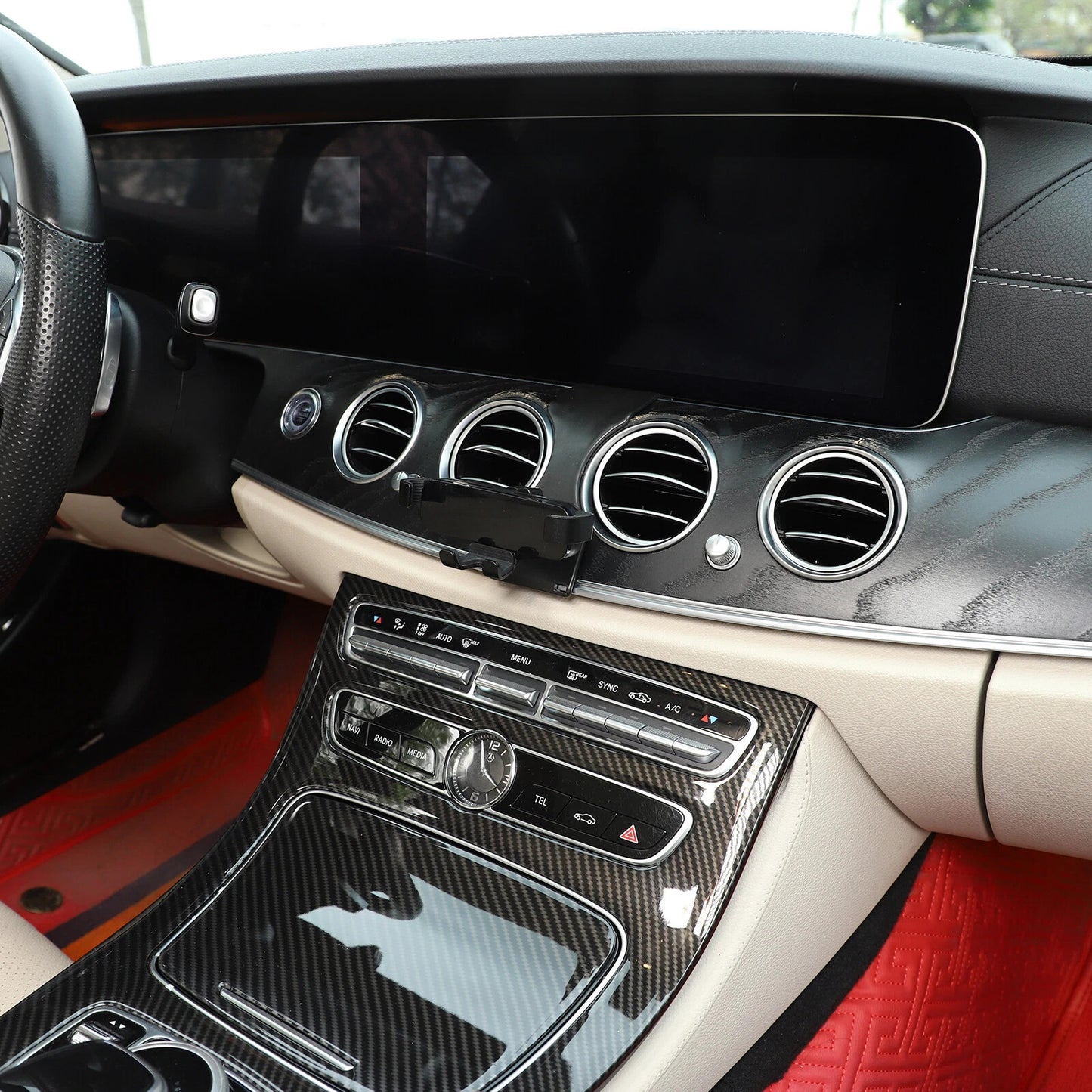 Passend für Mercedes W213/C257 Armaturenbrett Blende