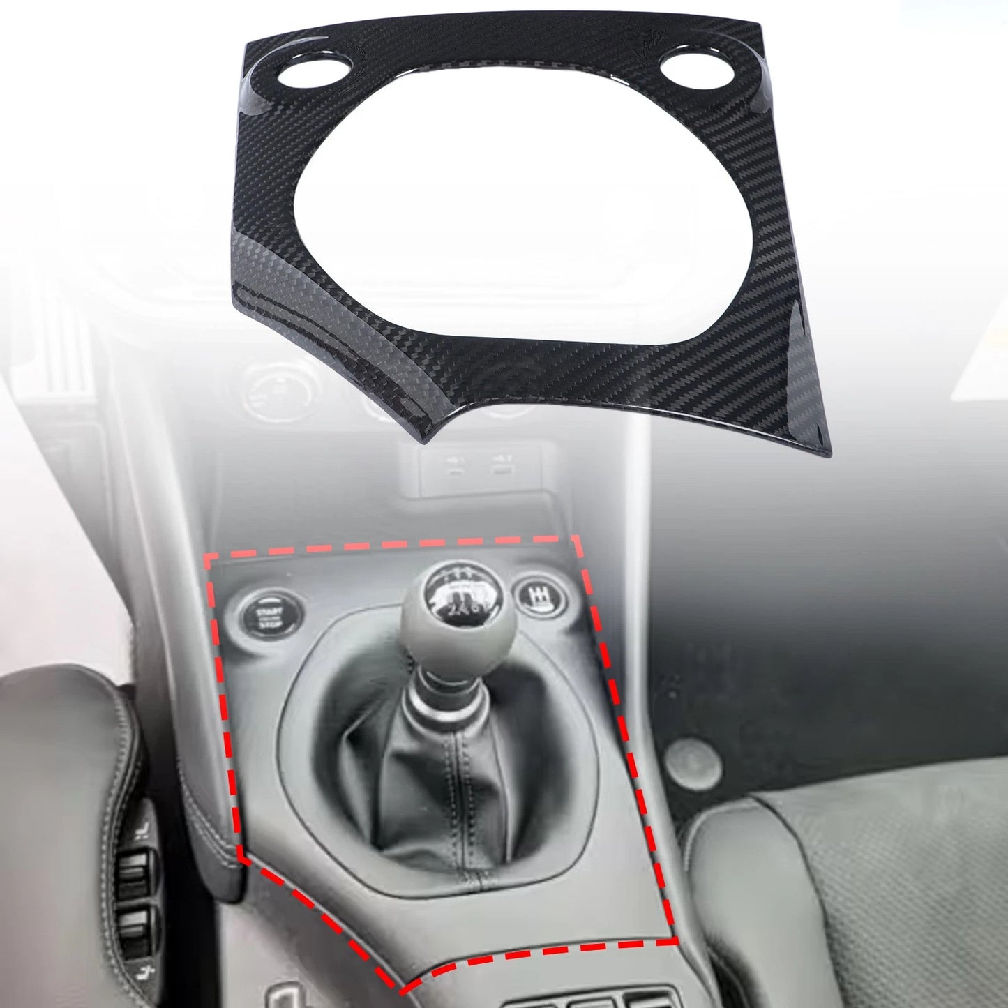 Passend für Nissan Fairlady 400Z 2023 Gangschaltung Blende