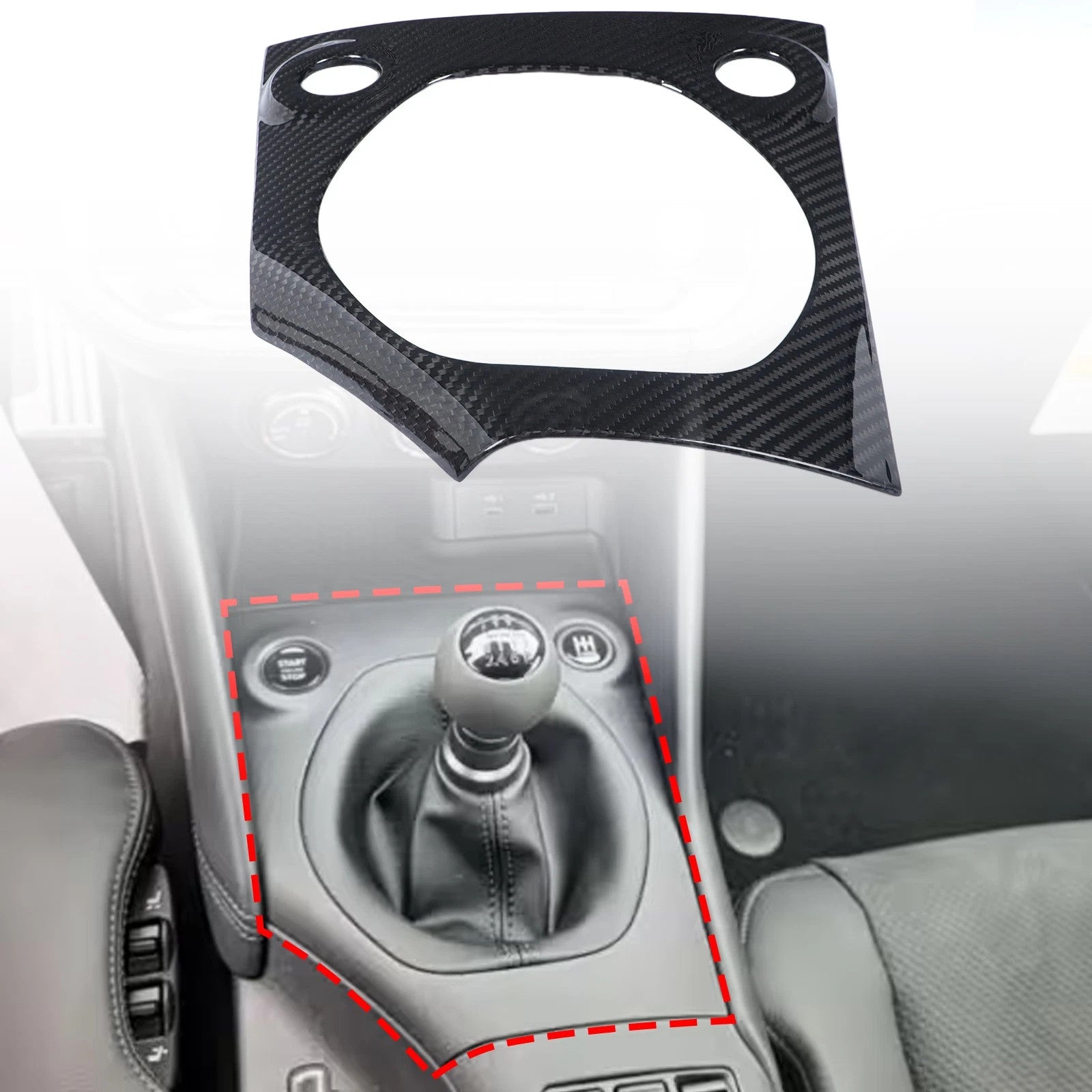 Passend für Nissan Fairlady 400Z 2023 Gangschaltung Blende
