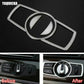 Passend für BMW 5 Series F10 2011-2014 Lichtschalter Rahmen Blende Silber