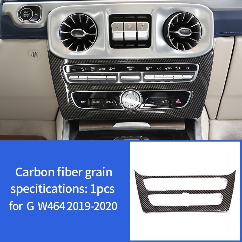 Passend für Mercedes G Class W463 Mittelkonsole Blende Abdeckung Rahmen Carbon