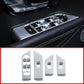 Passend für Range Rover Evoque 2012-18 Fensterheber Blenden Rahmen Silber