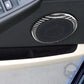 Passend für BMW 6erE63 E64 M6 2004-10 Lautsprecher Ringe Blenden Abdeckung Carbo