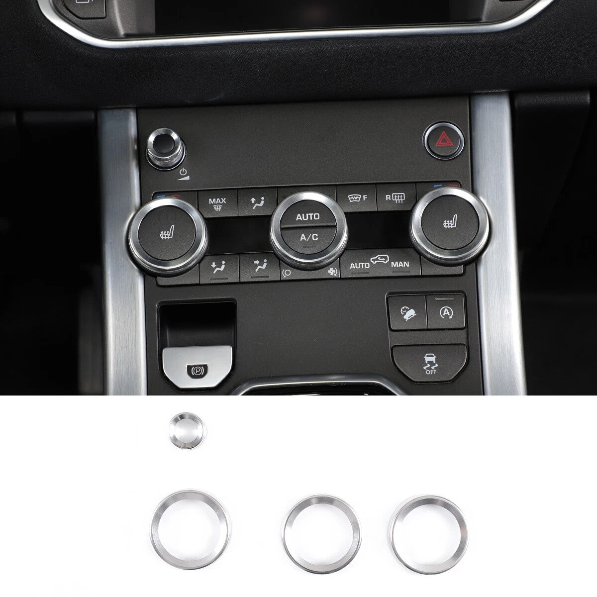 Passend für Land Rover Range Rover Evoque Klima Regler Blenden