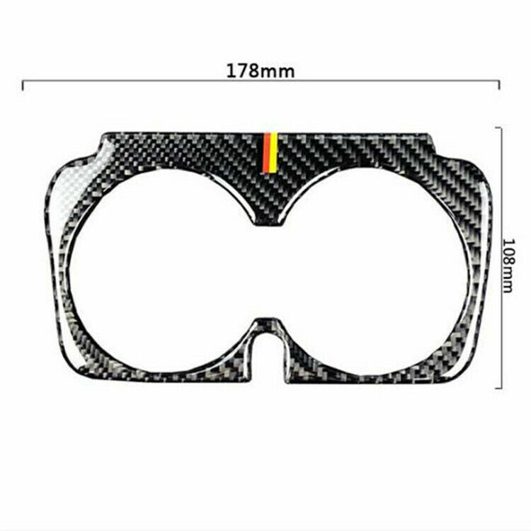 Passend für Mercedes C Klasse W205 Mittelkonsole Blende Rahmen Abdeckung Carbon
