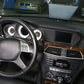Passend für Mercedes Benz C Klasse W204 Tacho Cockpit Blende Rahmen Carbon Zierblende