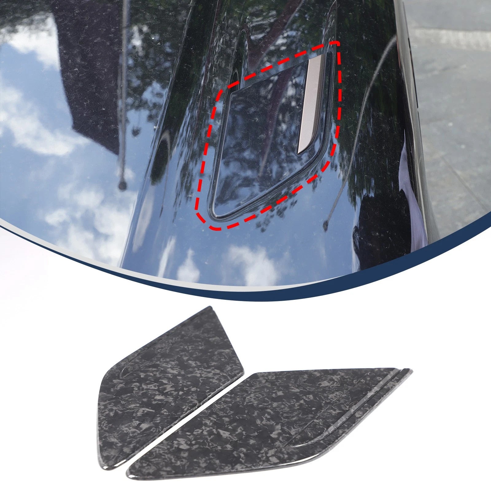 Passend für Range Rover Sport L461 2023-2025 Lueftung Blende