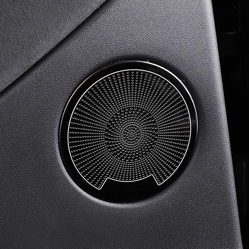 Passend für TESLA Model 3 2021 Lautsprecher Blende Zierblende Abdeckung Schwarz