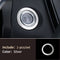 Passend für Mercedes W205 C Coupe Start Stop Ring Blende Abdeckung Rahmen Silber