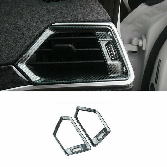 Passend für BMW 3 G20 Lüftungsdüsen Abdeckung Blenden Rahmen Tuning Carbon