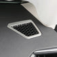 Passend für BMW 3 G20 Lüftung Abdeckung Blenden Rahmen Tuning Silber