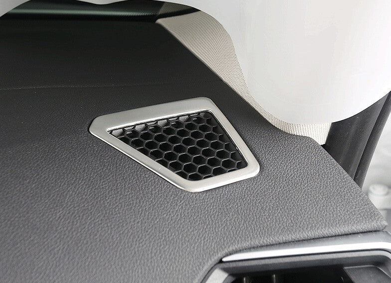 Passend für BMW 3 G20 Lüftung Abdeckung Blenden Rahmen Tuning Silber