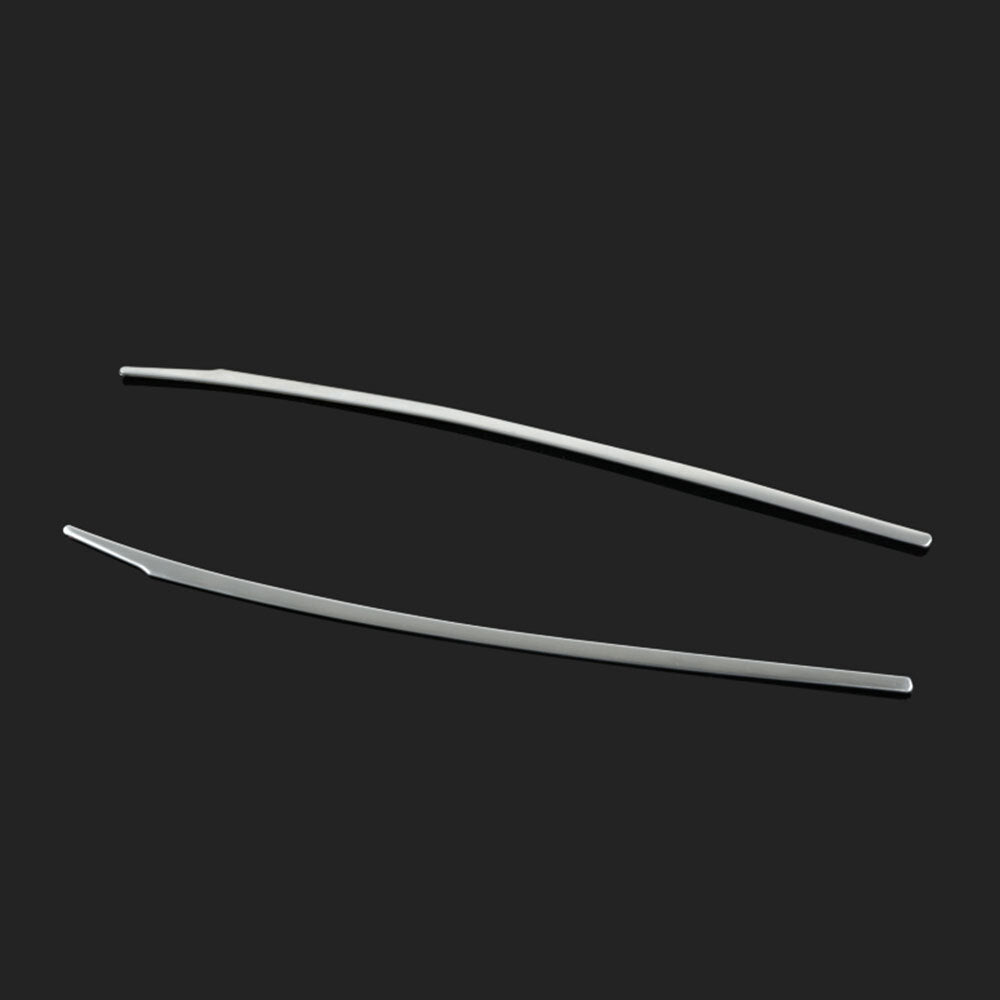 Passend für Peugeot 2008 Mittelkonsole Blenden Abdeckung Rahmen Silber