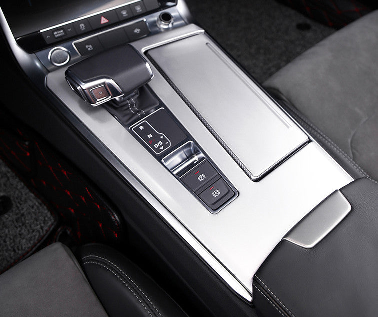 Passend für Audi A6 C8 2019 2020 Mittelkonsole Silber Blende Veredelung Schutz