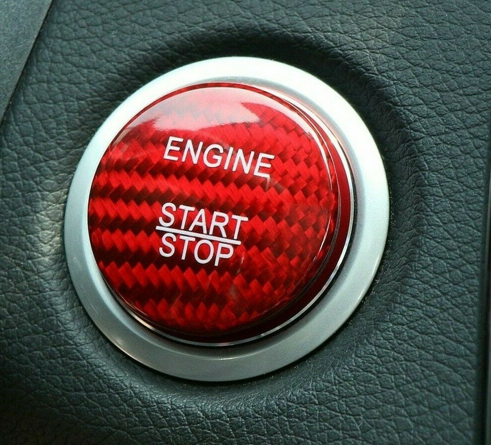 Passend für Mercedes A B C GLC CLA GLA GL Start Stop Knopf Schalter Blende Rot