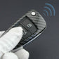 Passend für Audi A1 A3 Q3 Q7 TT Carbon Schlüssel Cover Hülle