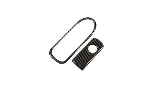 Passend für Mercedes Benz W205 GLC Handschuhfach Rahmen Blende Carbon