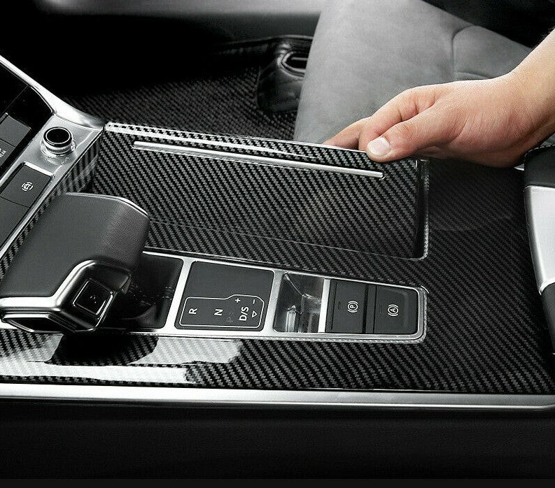 Passend für Audi A6 C8 A7 C8 Mittelkonsole Carbon Blende Veredelung Schutz