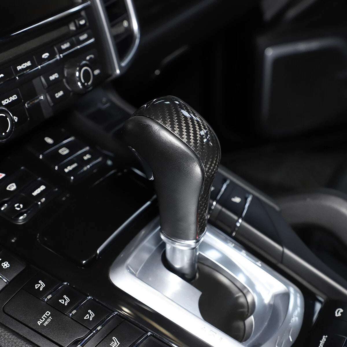 Passend für Porsche Cayenne 2011-2017 Gangschaltung Blende