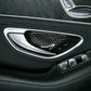 Passend für Mercedes Benz W205 W213 GLC X253 Carbon Türgriff Griff Schutz Blende