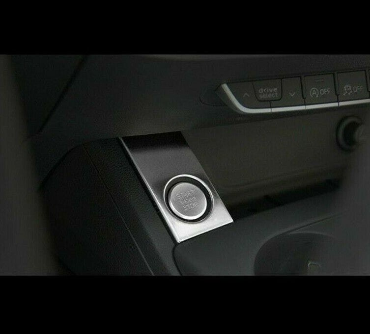 Passend für 2 Teile Edelstahl Passend Für Audi A4 B9 A5 F53 Mittelkonsole Blende Rahmen
