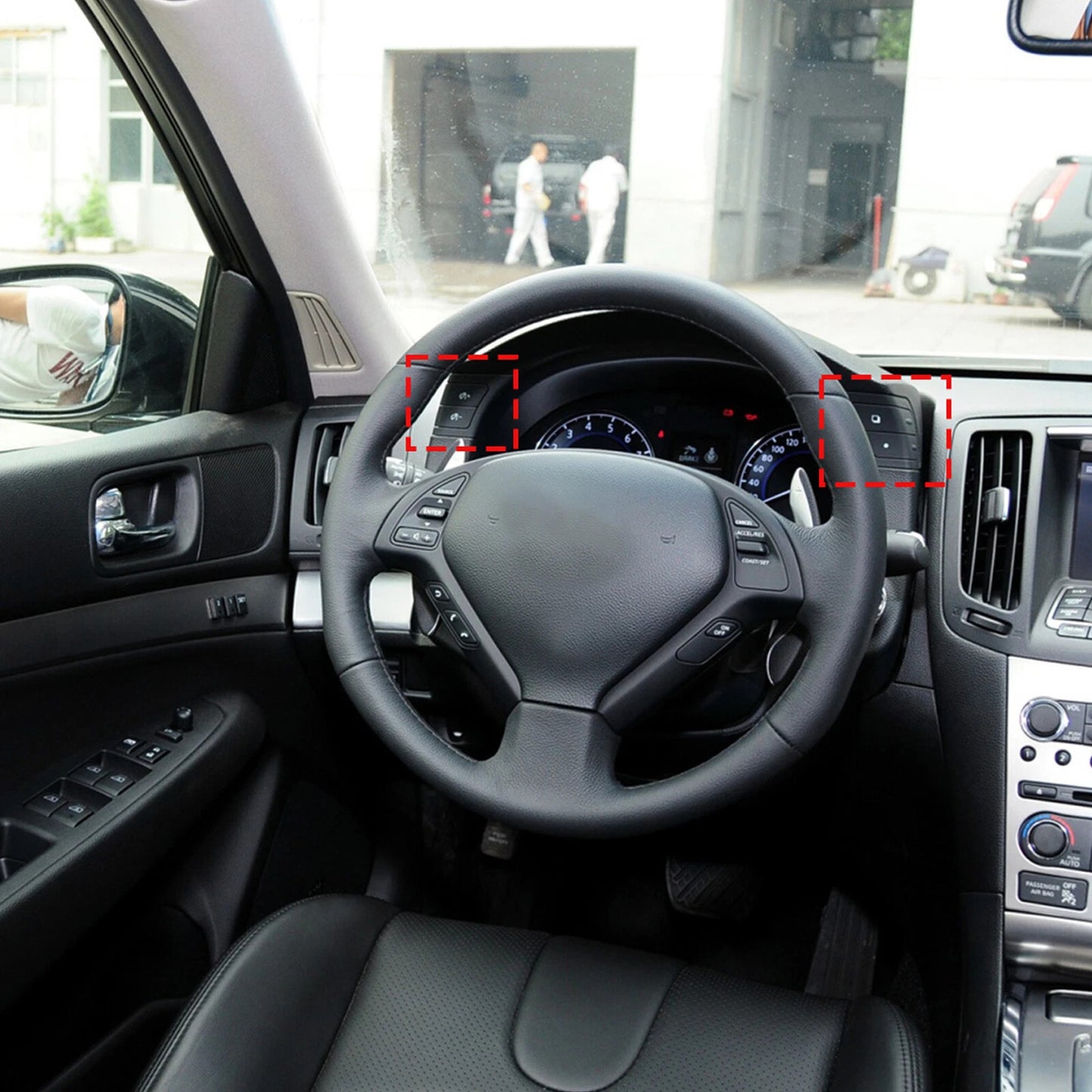 Passend für Infiniti G25 G35 G37 Q60 Schalterpanel Blende