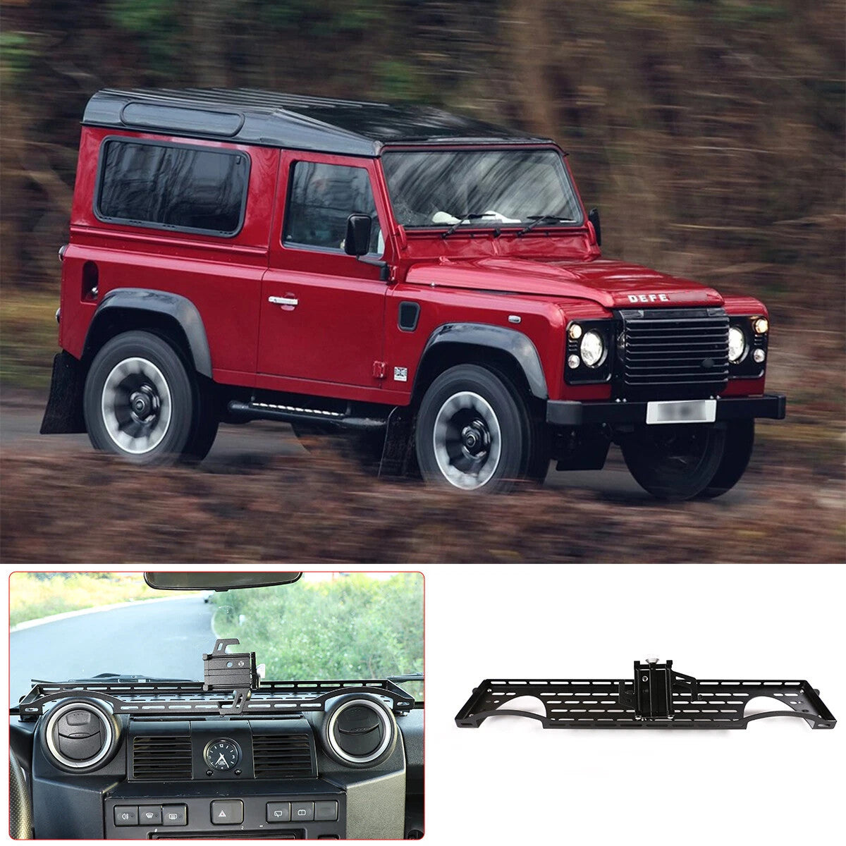 Passend für Land Rover Defender 2004-2019 Armaturenbrett Blenden