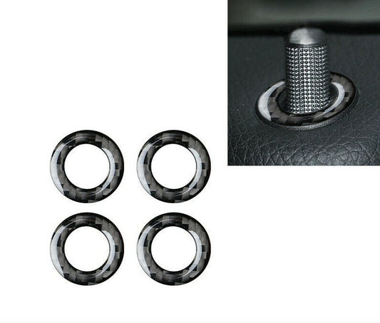 Passend für Mercedes W205 C180 C200 C260 GLC Türpin Rahmen Blende Carbon Schutz