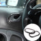 Passend für Smart Fortwo 453 Türgriffe Blenden Abdeckung Carbon