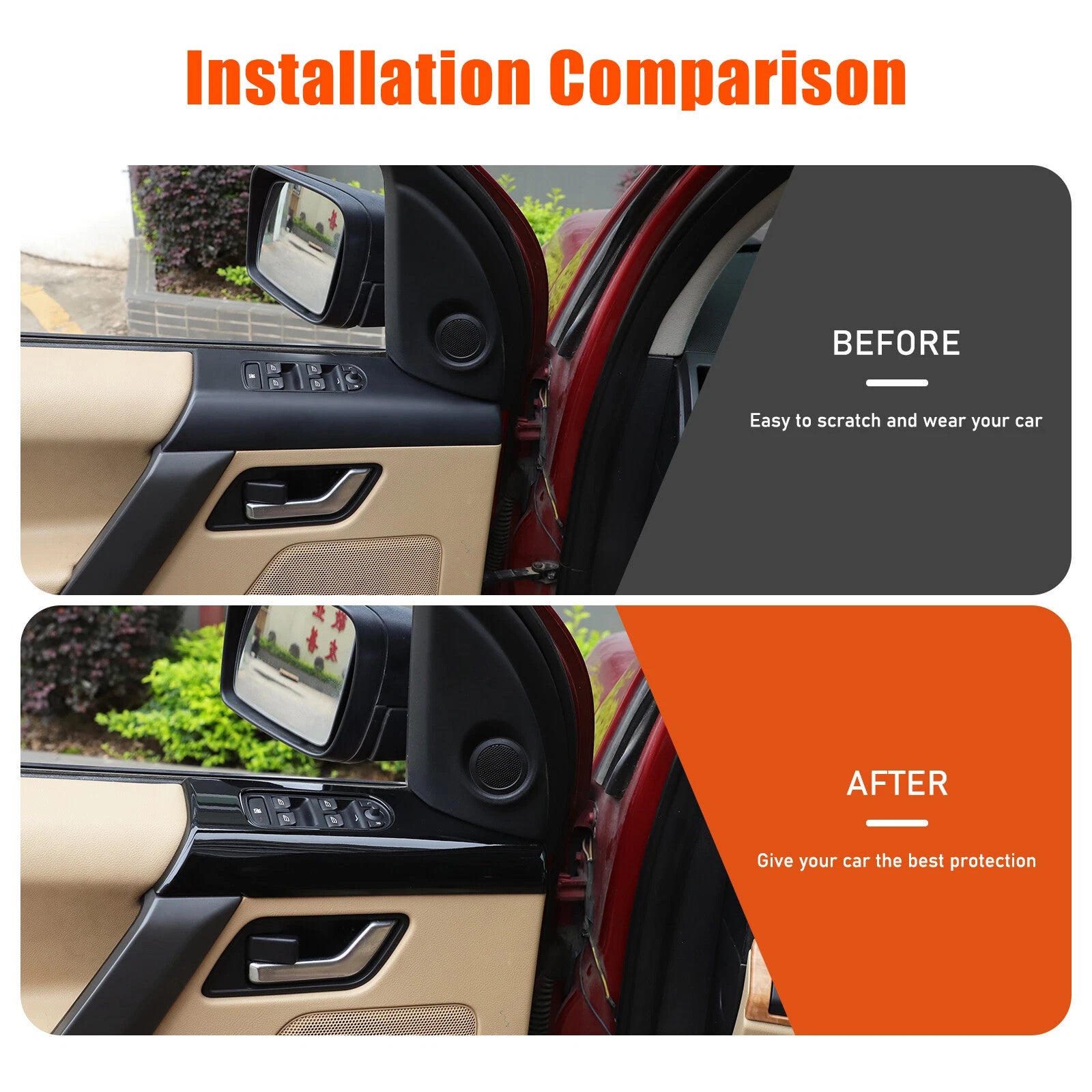 Passend für Freelander2 Lr2 2007-2015 Fensterheber Blende