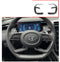 Passend für Hyundai Tucson NX4 Abdeckung Rahmen Blende Lenkrad Tasten Carbon