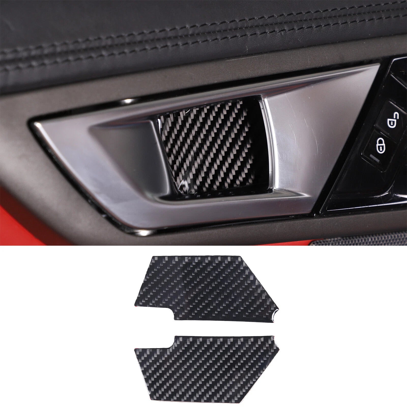 Passend für Jaguar F Type X152 2013-2022 Türgriff Blende