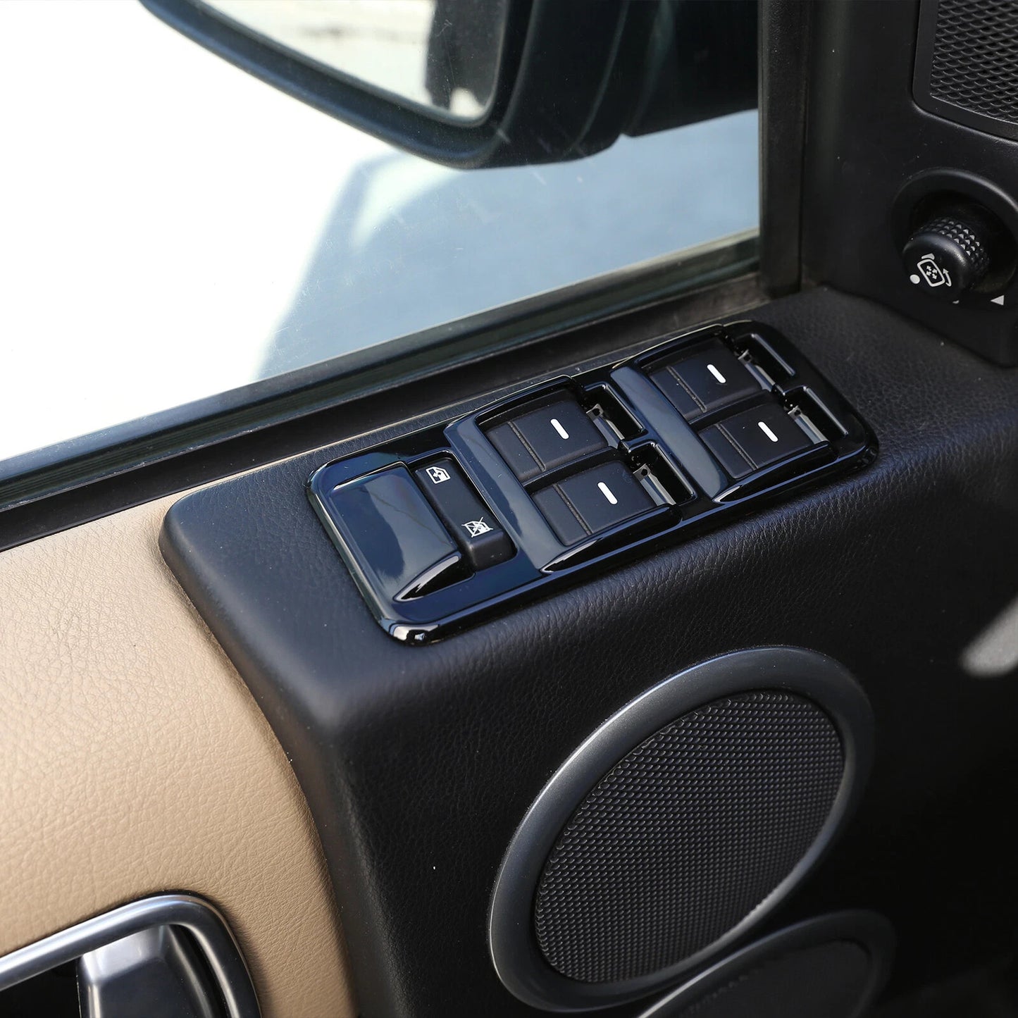Passend für Land Rover Discovery 3 2004-2009 Fensterheber Blende
