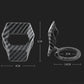 Passend für Start Stop Racing Tuning Sport Abdeckung klappbar Carbon Passend Für BMW