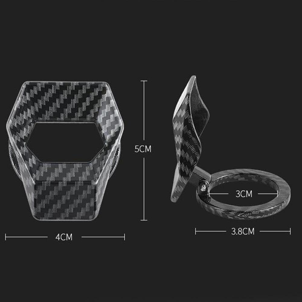 Passend für Start Stop Racing Tuning Sport Abdeckung klappbar Carbon Passend Für BMW