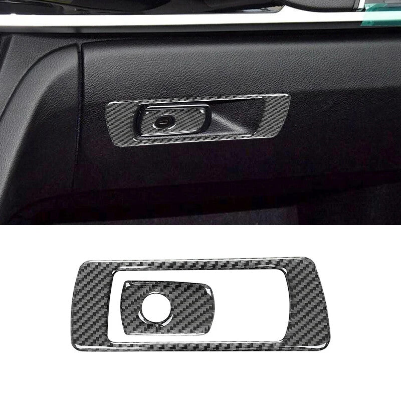 Passend für BMW 3er F30 F35 2014-2018 Handschuhfach Rahmen Blende Carbon