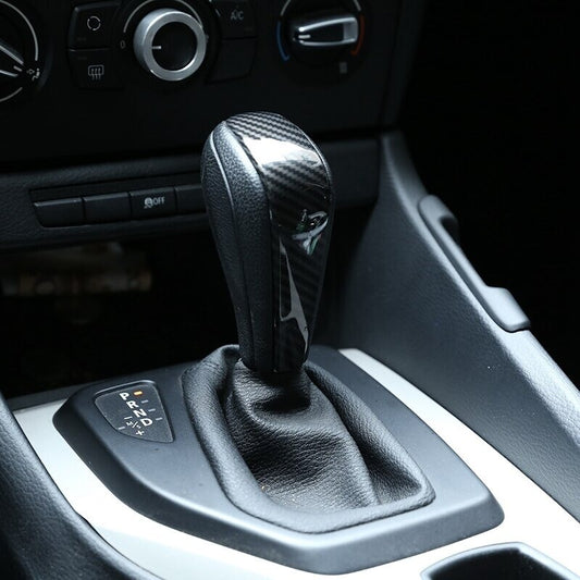 Passend für BMW 3 E90 Carbon Mittelkonsole Schaltknauf Getriebe Blende Rahmen